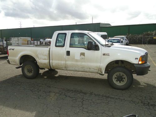 2000 ford f-250 sd xl supercab short bed 4wd