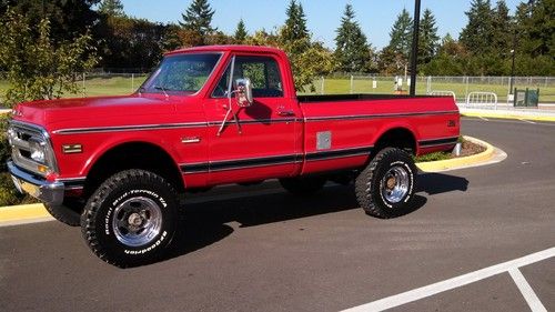 1969 gmc sierra 2500 4x4 car show ready