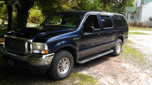 2002 ford excursion 5.4l v8 2wd, leather, new tires