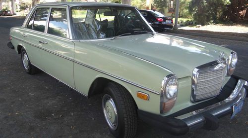 1976 mercedes-benz 240d base sedan 4-door 2.4l low 116,000 miles