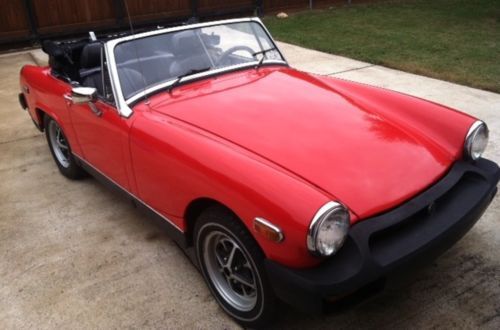 1978 mg midget - what a sporty convertible!
