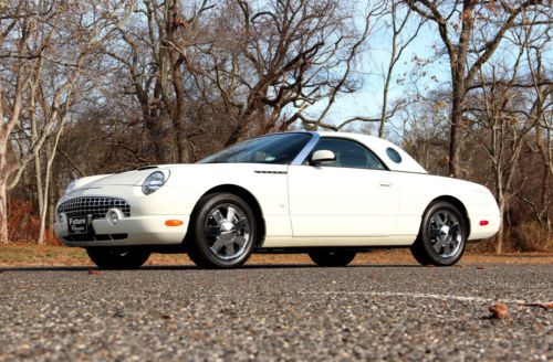 3,300 actual mile thunderbird premium with hard top - mint condition! loaded!