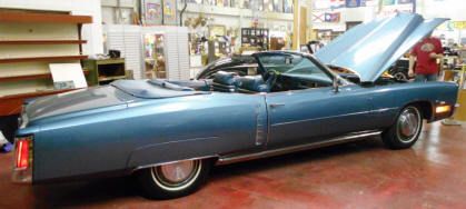 1972 cadillac eldorado convertible 33,684k original l miles
