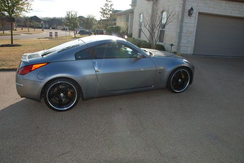 2003 nissan 350z track coupe, silverstone, ssr 20", 24987 actual miles