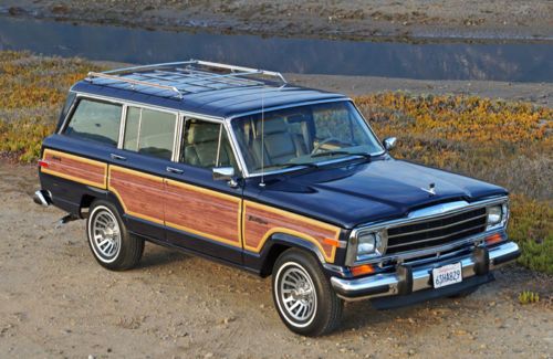 1990 jeep grand wagoneer: exceptional original example w/ only 39k orig. miles