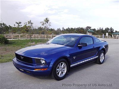 2009 ford mustang one owner florida car 45th anniversary 4.0l v6 manual base