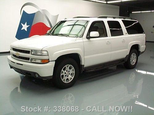 2003 chevy suburban z71 4x4 7pass leather roof rack 28k texas direct auto