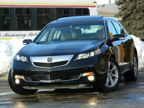 2012 acura tl sunroof bluetooth heated leather seats 6 cd changer super clean