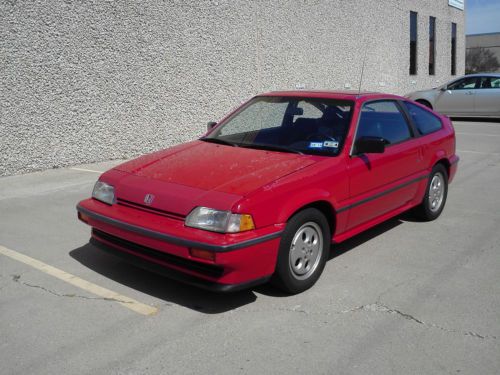 1986 honda crx si - excellent condition with low miles!