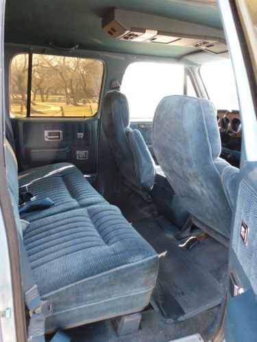 Sell used 1991 CHEVY SUBURBAN 4X4, 1500 OWNED BY A SMALL ...