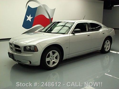 2008 dodge charger 3.5l high output sunroof leather 56k texas direct auto