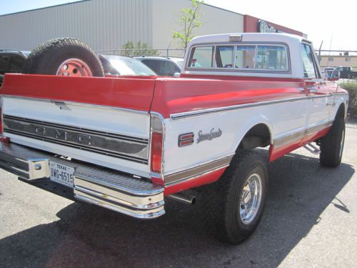 Sell used 1972 GMC SIERRA GRANDE 2500 4X4 in Sell used 1972 GMC SIERRA GRANDE 2500 4X4 in