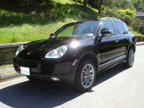 Porsche cayenne s titanium edition--black