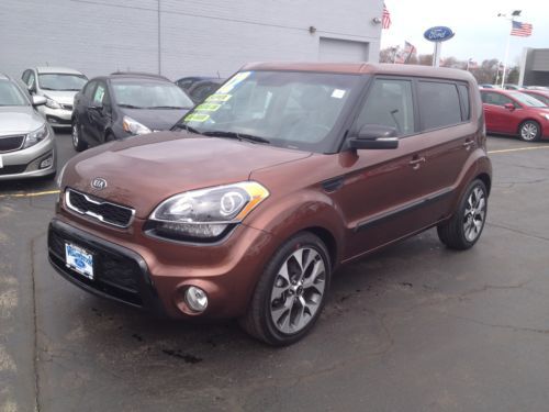 2012 kia soul exclaim!! red rock edition!! canyon red!! backup camera, moonroof!