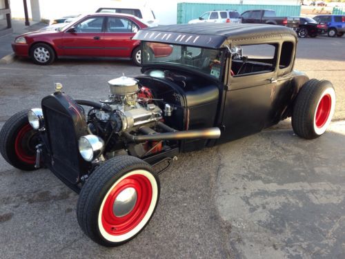 1929 ford model a coupe rat rod
