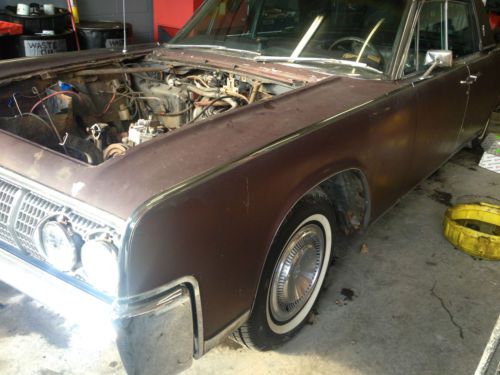 1964 lincoln continental suicide doors!!! low reserve!