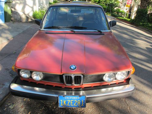 1981 bmw 528i sedan e12 at clean california car well maintained needs nothing