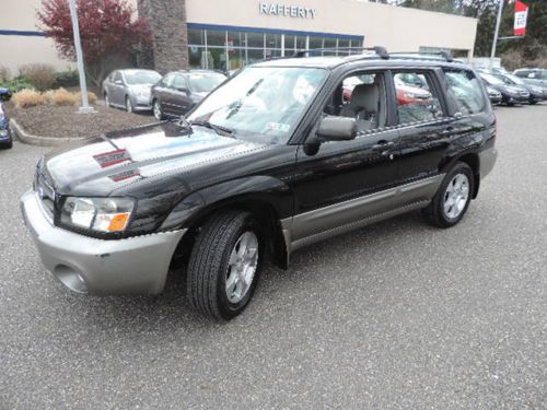 2004 subaru forester xs, no reserve, one owner, looks and runs fine, no accident