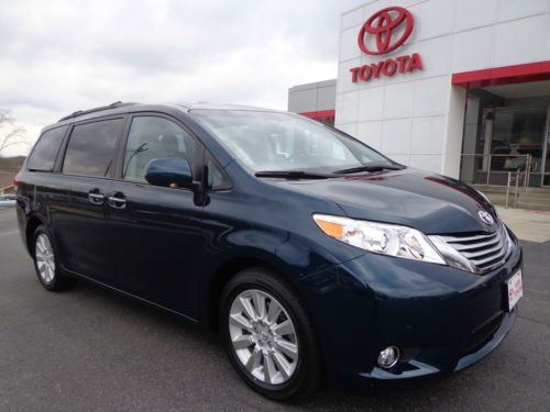 Certified 2012 sienna limited awd dual sunroof navigation 1 owner carfax video