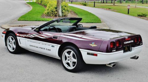 As new just 14,781 miles 1995 chevrolet corvette convertible pace car pristine.