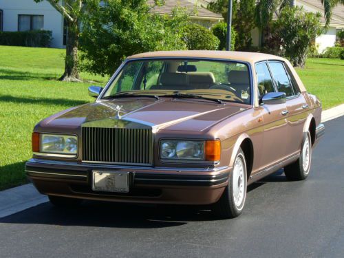 1996 rolls royce silver dawn stunning sahara metallic fridge heated rear seats