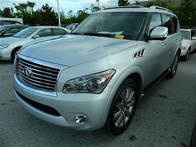 2013 infiniti qx56 -- navigation -- dvd -- loaded !! -- one owner