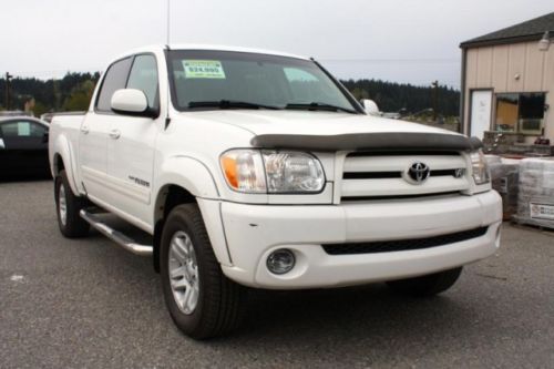 2005 toyota tundra limited edition pearl white 1 owner