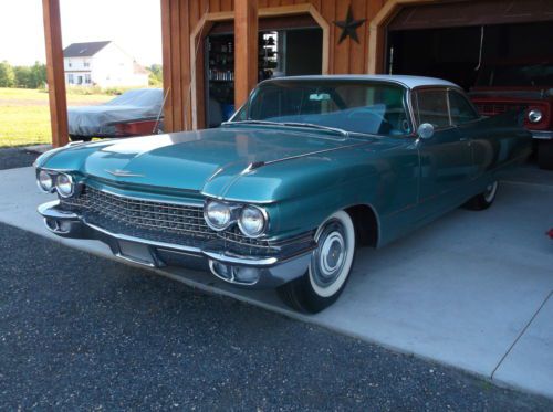 1960 cadillac coupe deville 2 door ht beautiful car big fins all original look