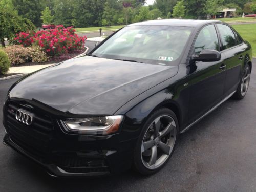 14 audi s4 premium plus awd manual 5k blind spot  nav pdc rear cam keyless