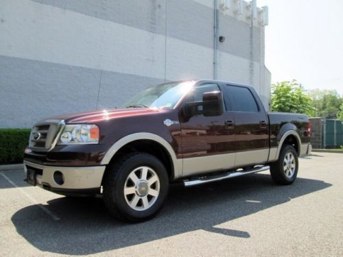 08 king ranch crew cab  pick up 4x4 leather moonroof low miles