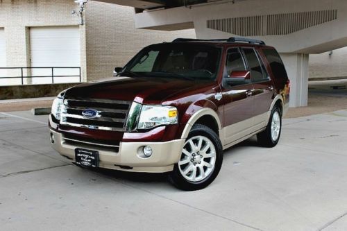 2011 ford expedition king ranch navigation sunroof dual a/c hard loaded 1 owner