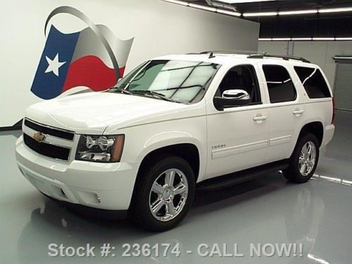 2013 chevy tahoe lt 8-pass htd leather park assist 16k texas direct auto