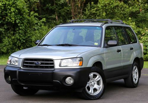 2003 subaru forester 2.5x awd 4wd wagon suv 1 owner 60k low miles loaded clean