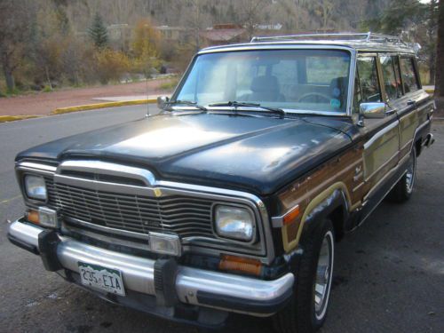 1984 jeep grand wagoneer base sport utility 4-door 5.9l