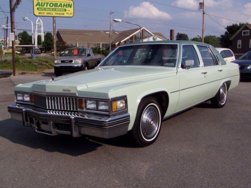 1978 cadillac sedan deville low miles one owner