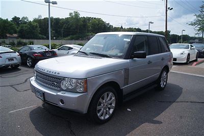 2007 range rover supercharged, navigation, dvd, sunroof, tow, 93616 miles