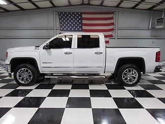 1 owner crew cab 5.3l warranty financing leather htd cooled nav chrome 20s clean