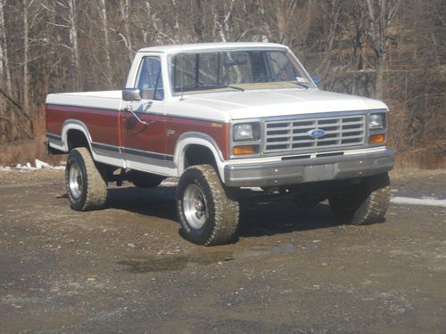 Rock solid ford f-150 on f-350 4x4 chassy solid front axle