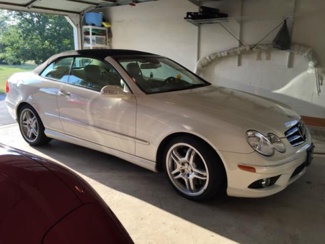 Mercedes-benz: clk-class base convertible 2-door