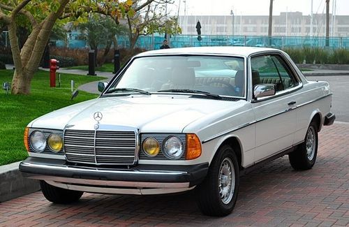 1985 mercedes 300cd turbo diesel , 2 dr coupe, low miles, time capsule, ca  car