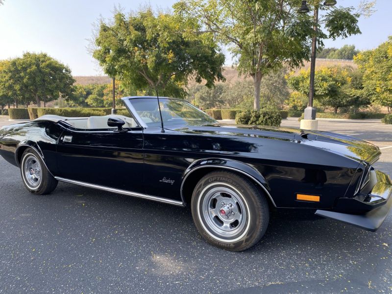 1973 ford mustang convertible 4-speed