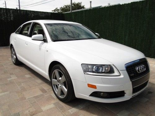 08 a6 loaded very clean navigation florida driven a 6 luxury sedan 3.2  leather
