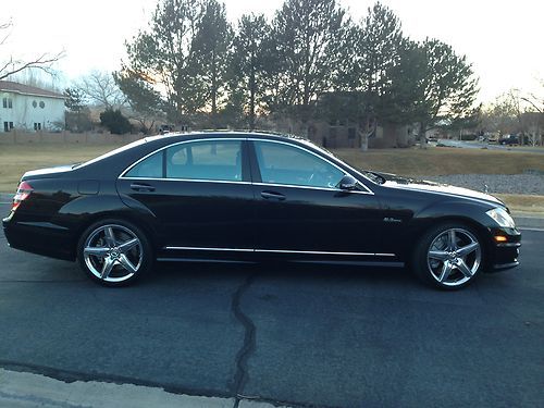 S63! one owner, clean car fax, night vision, pano roof, adaptive cruise, dvd