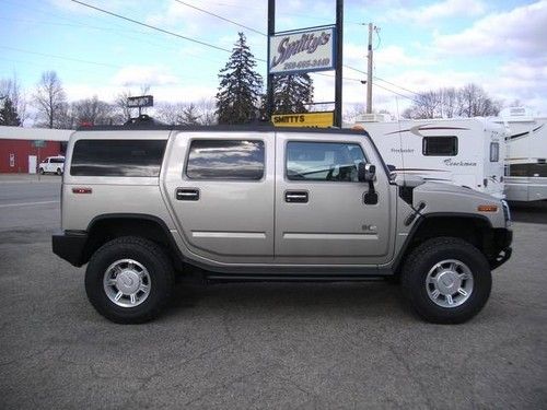 2004 hummer h2 luxury auto suv navigation sunroof onstar bose new tires perfect!