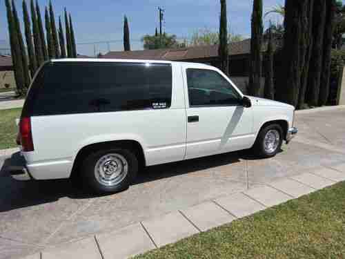 Purchase Used 1999 2 Door Tahoe 2 Wheel Drive Barn Doors In Upland