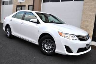 2012 toyota camry factory warranty low miles white clean power options call now