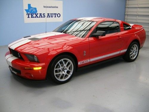 We finance!!!  2009 ford mustang shelby gt500 svt cobra supercharged 6-speed nav