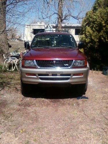 1999ls mitsubishi montero sport utility 4dr new windshield hot deal r&amp;r vacation