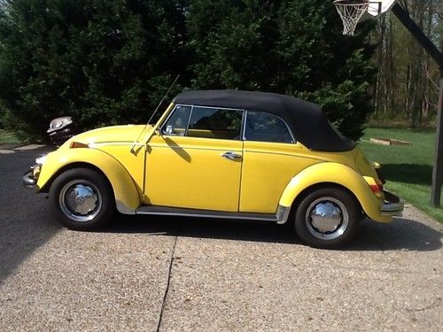 1970 vw karmann beetle convertible, automatic