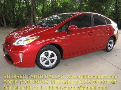 2012 toyota prius package 3 navigation lease only $295 a month